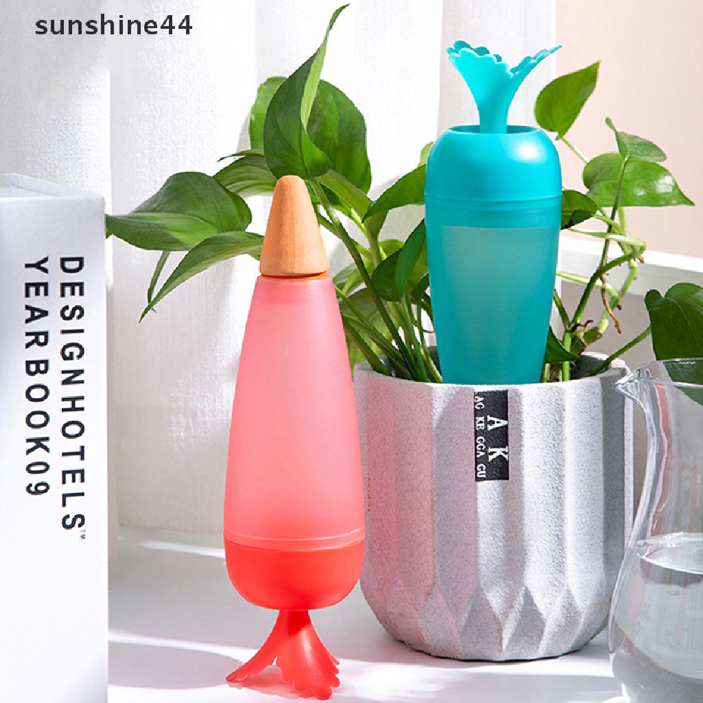 Sunshine Wortel Besar Self Watering Alat Taman Plastik Travel Dripper Irigasi Device ID