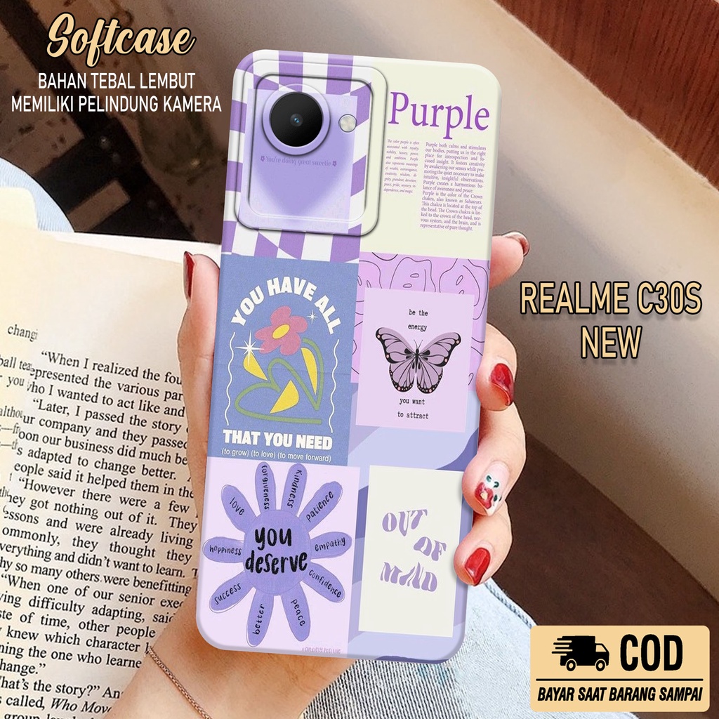 Case Hp Softcase Realme C30S Terbaru 2022 Softcase Macaron Case Hp Realme C30S Silikon Hp Realme C30