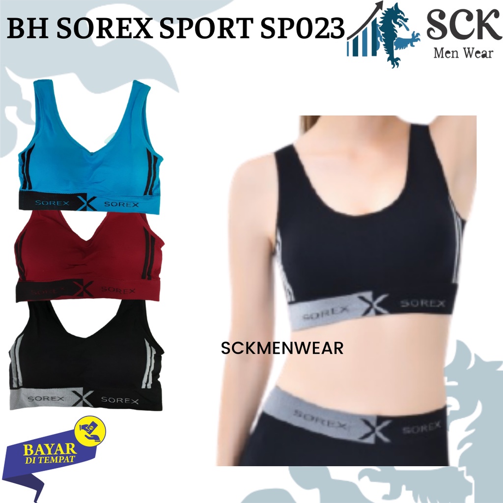 BH SOREX SP 023 Olahraga Aerobik Yoga / BH Senam Yoga Olahraga Aerobic Sp 023 / Pakaian Dalam - sckmenwear GROSIR