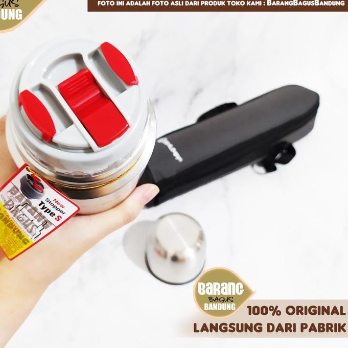 ➫ Shuma Termos Steinless/Suma Thermos,Menyimpan Air Panas Dingin, Tutup Baru, Tas Kain, Lock ❈