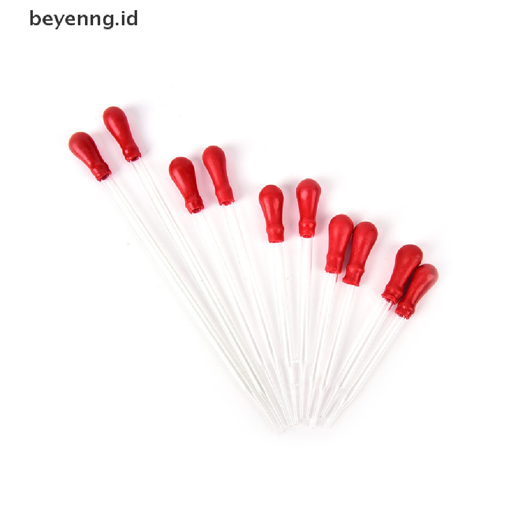 Beyen 2Pcs Pipet Kaca Kepala Karet Pipet Lab Glassware Alat Untuk Tes Hewan ID