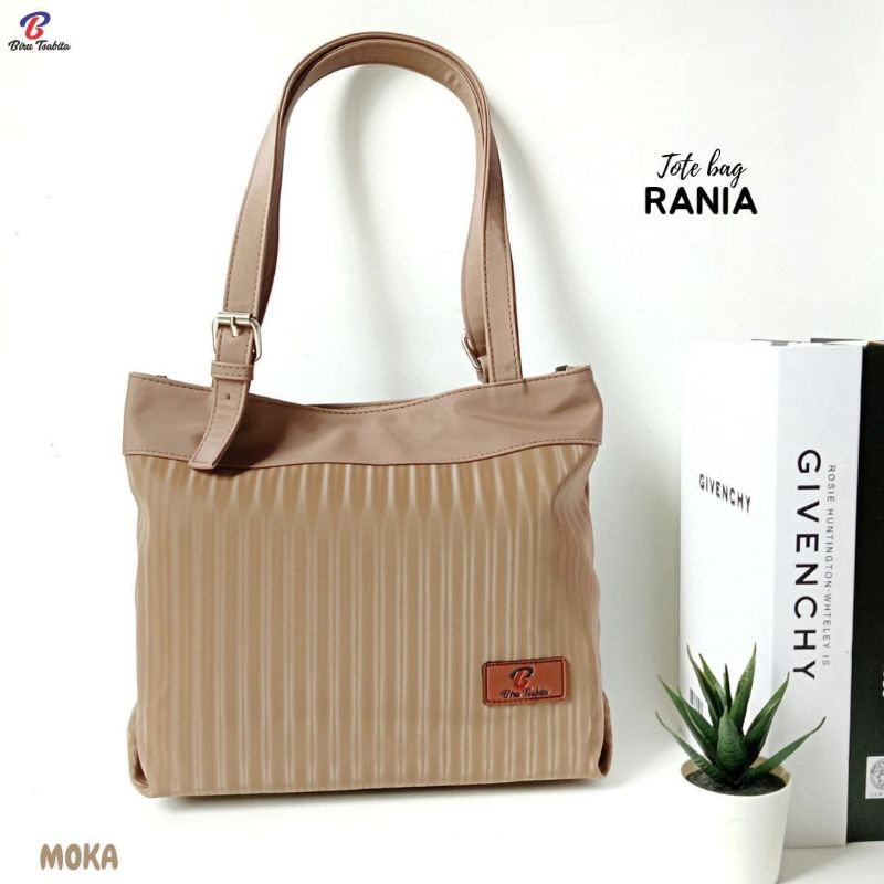 TOTEBAG RANIA BY BIRU TSABITA TAS KERJA KULIAH BAHAN CHOCOLY ANTI AIR WATERPROOF PREMIUM