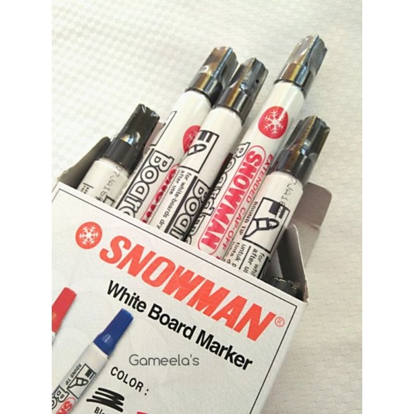 

spidol snowman whiteboard/spidol papan tulis