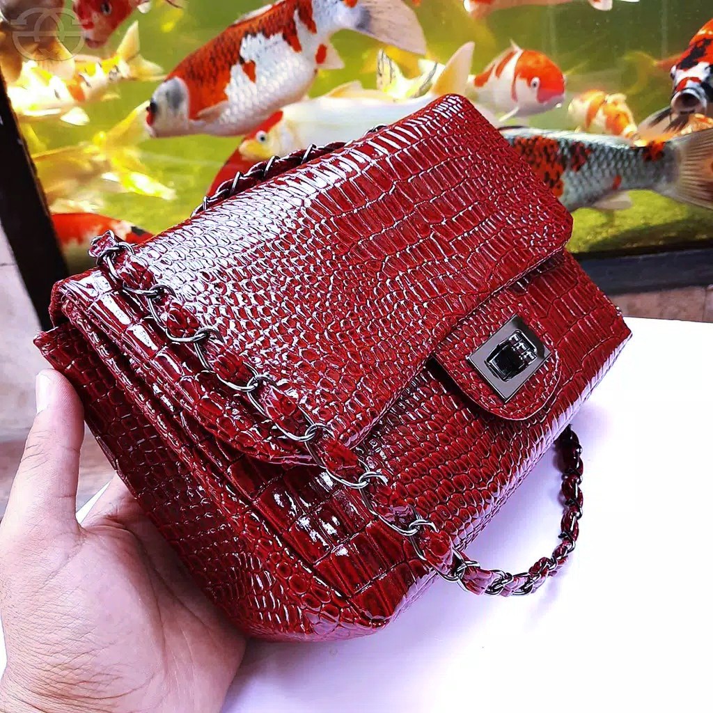 AKACI Fashion Croco 05-6581 Tas Selempang Wanita Murah Grosir