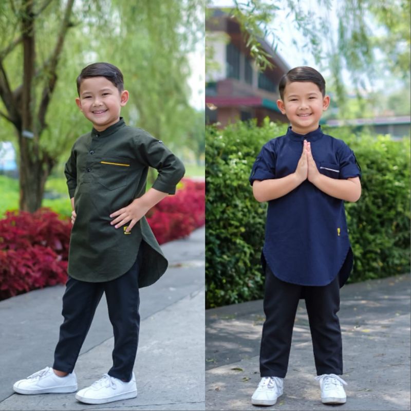 10-15 Tahun Kurta YABIE Kurta SIGARET PREMIUM By RYSYA (  etalase Size JUMBO )