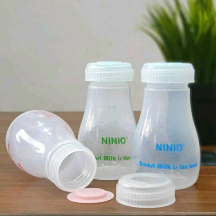 Gabag Breast Milk Storage 120ml isi 30 | Ninio Breast Milk Storage Bottles PP 120ml BPA Free | Botol Penyimpanan Asi Ninio