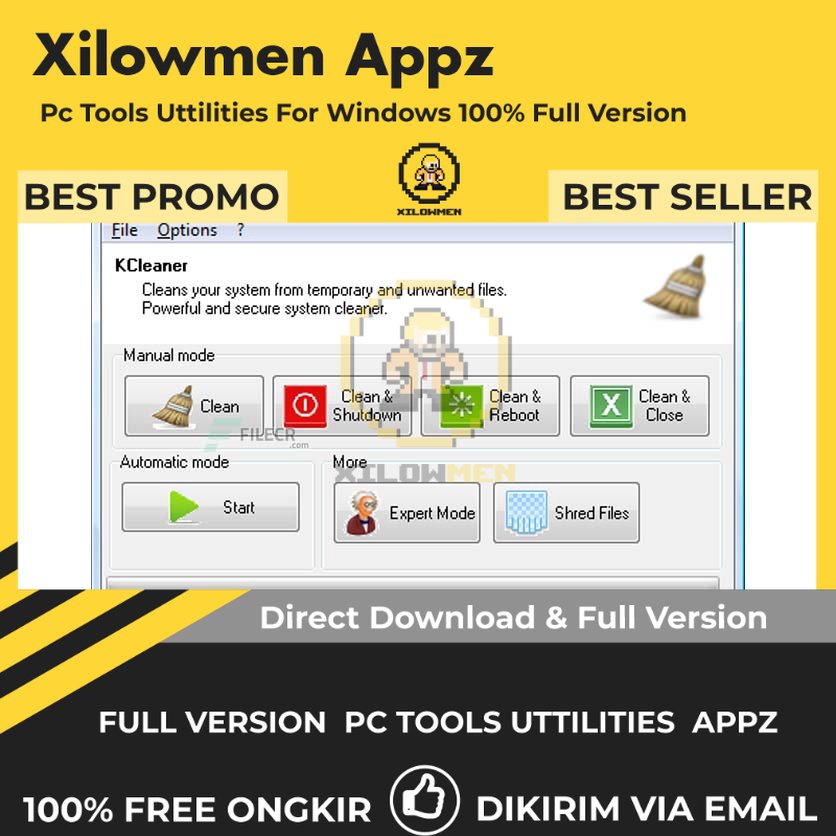 [Full Version] KCleaner Pro PC Tools Software Utilities Lifetime Win OS