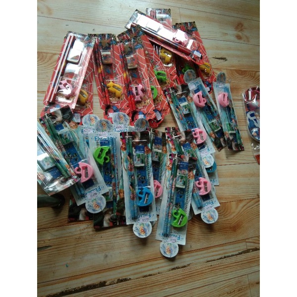 

Set alat tulis pensil anak SD TK Paud