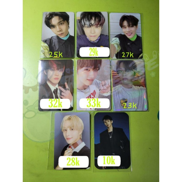 (SALE) PC Jungwoo classis shotaro tincase chenle sctrach taeil doyoung johnny sticky chenle cafe jis