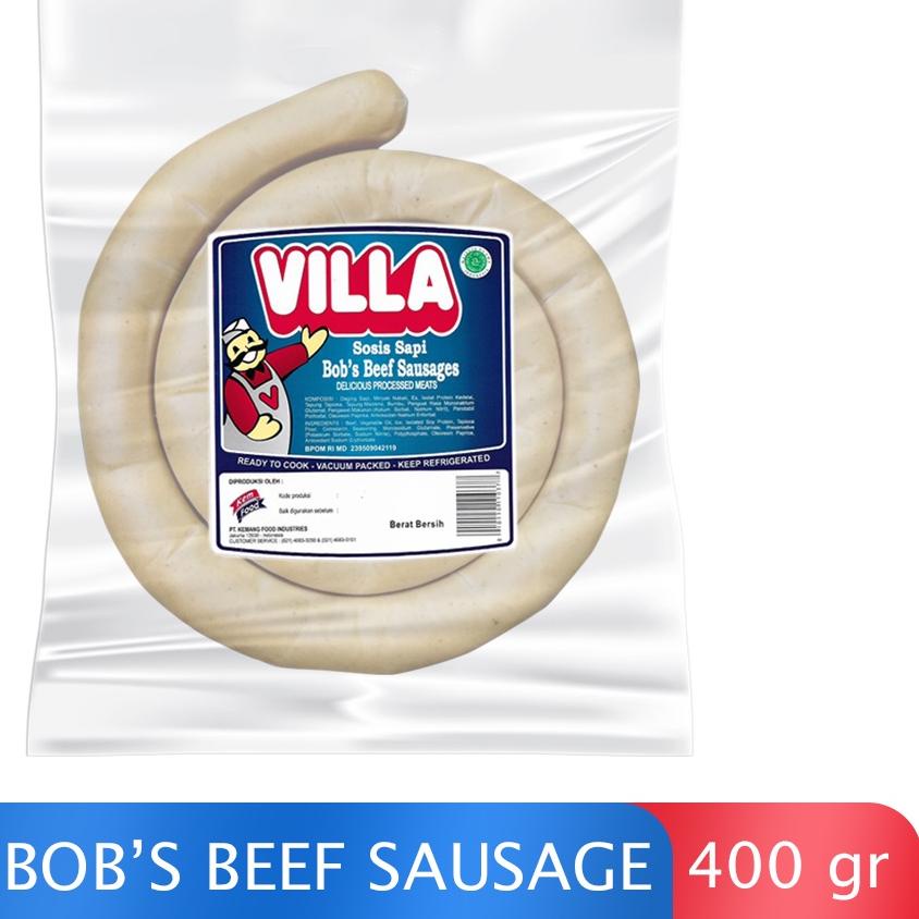 

➽ Villa Sosis Sapi - Bobs Beef Sausages 1 meter (400 gr) ♦