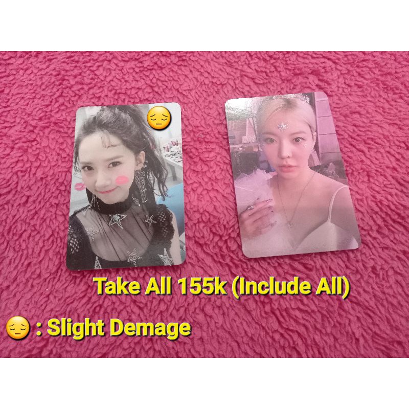 (BOOKED) Photocard Yoona Holiday Pair Sunny Forrver 1