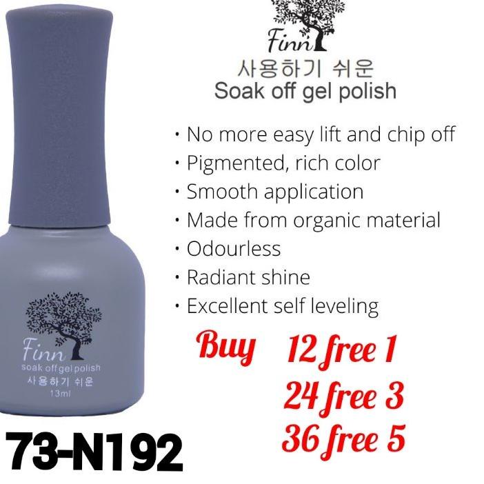 ✲ KUTEK GEL/FINN GEL POLISH-(N173_N192) ➭