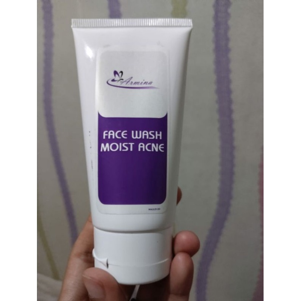 Face wash moist acne gold Armina skincare