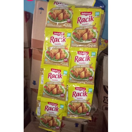 Indofood Racik Ayam Goreng Renceng 10 x 26 gr / Indofood Bumbu Racik Ayam Goreng Renceng isi 10 pcs 26 gram