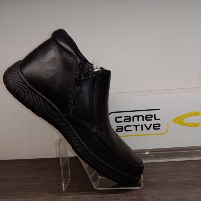 Terlaris Sepatu Camel Active Leather Rst 2344 Original - Black