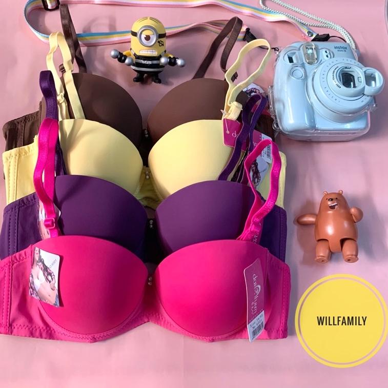 TERPERCAYA Bra push up, bra kawat, bra busa tebal sedang, bra import, BH kawat polos, BH kawat busa 