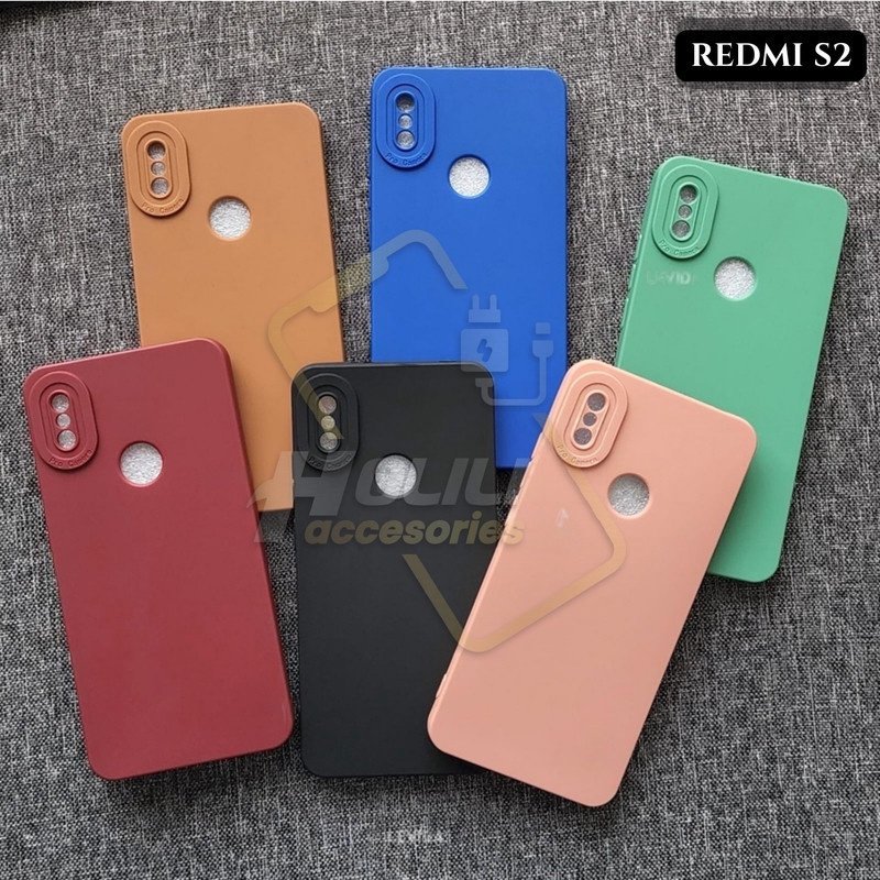 REDMI S2 REDMI 9 REDMI 9A REDMI 9c REDMI 10A CASE PRO CAMERASoftcase Pro Camera Candy Case Full Colo
