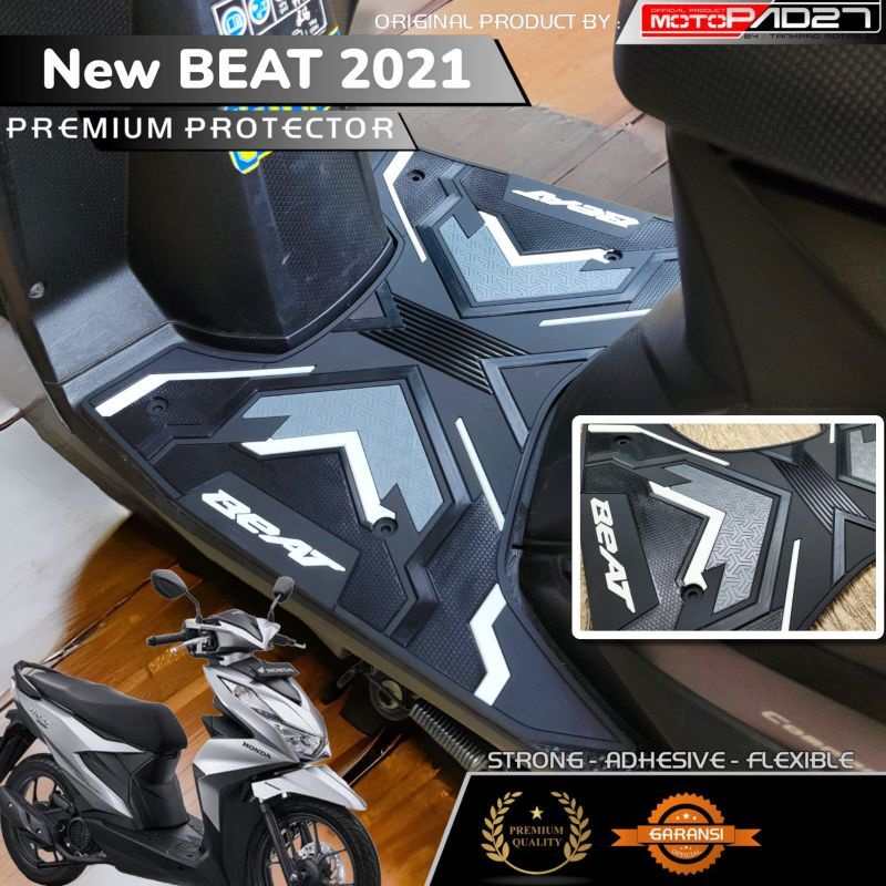 Karpet New Honda Beat Deluxe Beat Street Karpet Pijakan kaki Honda New Beat Deluxe Beat Street Tahun 2021 - 2023