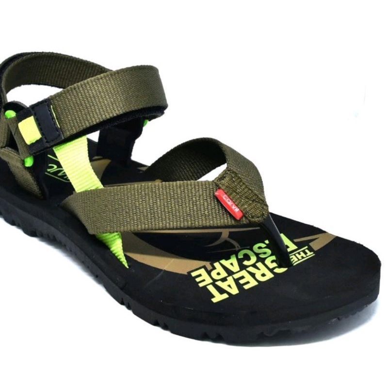 Carvil New Rocket-GM | Sandal Gunung Pria Sandal Outdoor kuat Tidak Licin, Keren Trendy