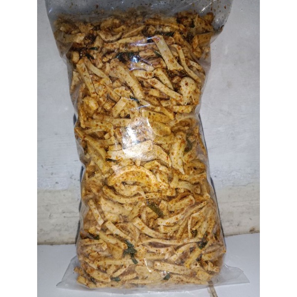 

Basreng pedas daun jeruk