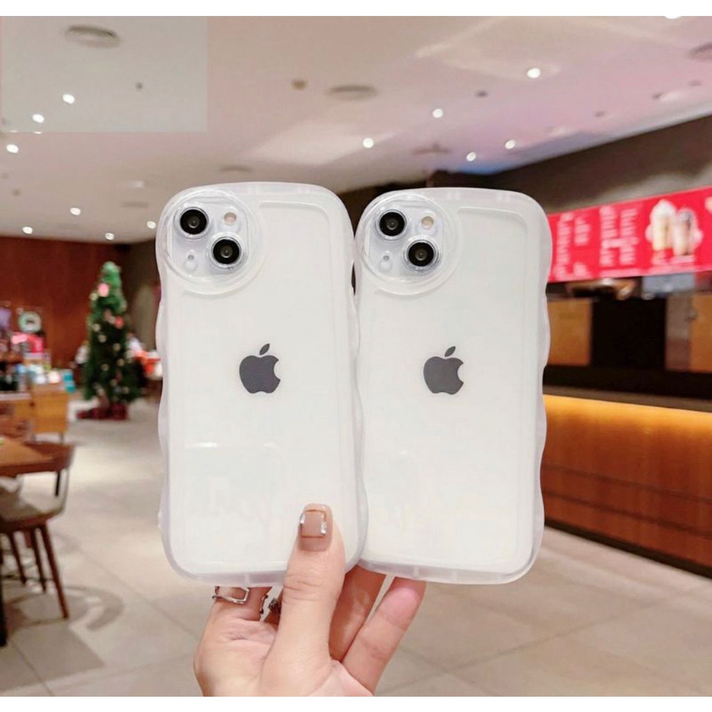 Case Baru Gelombang Clear For Iphone X Xs Xr Xs Max 11 11 Pro 11 Pro Max - BDC