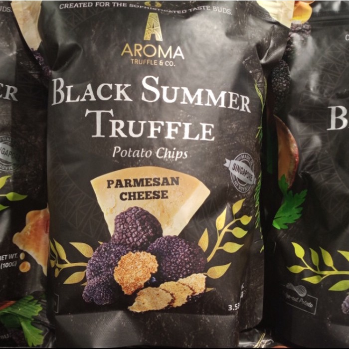 

Aroma black summer truffle potato chips parmesan cheese 3.36
