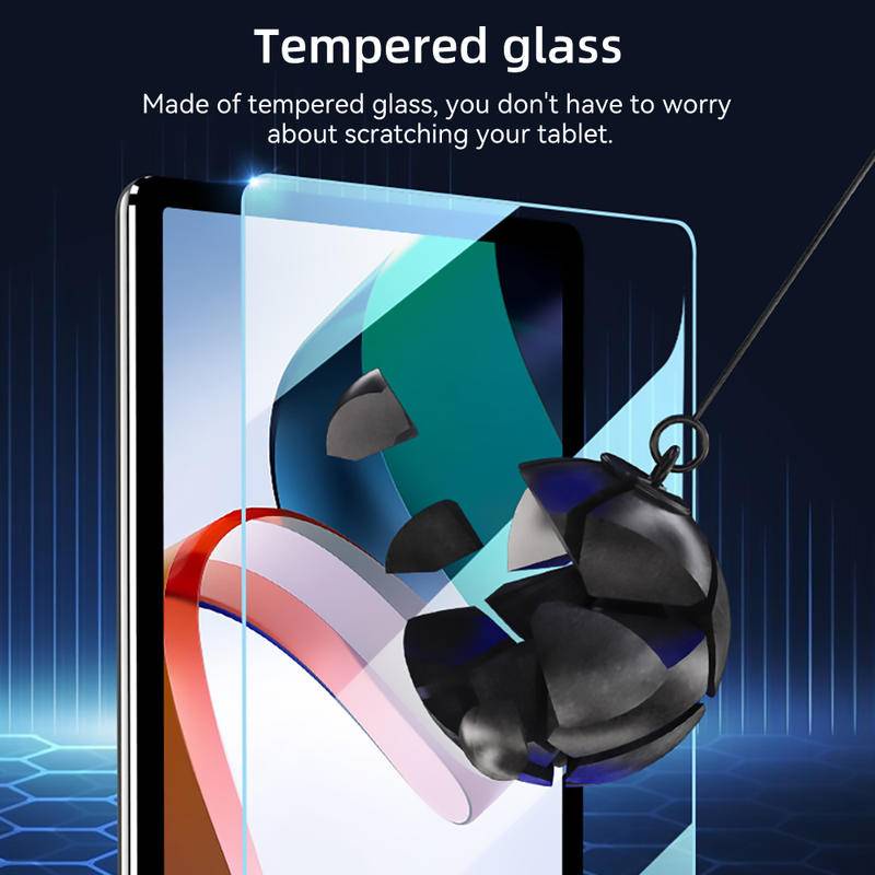 Tempered Glass For Redmi Pad Screen Protector For Xiaomi Redmi Pad Pelindung Kaca Redmi Pad Tablet Bubble Free Film Pelindung