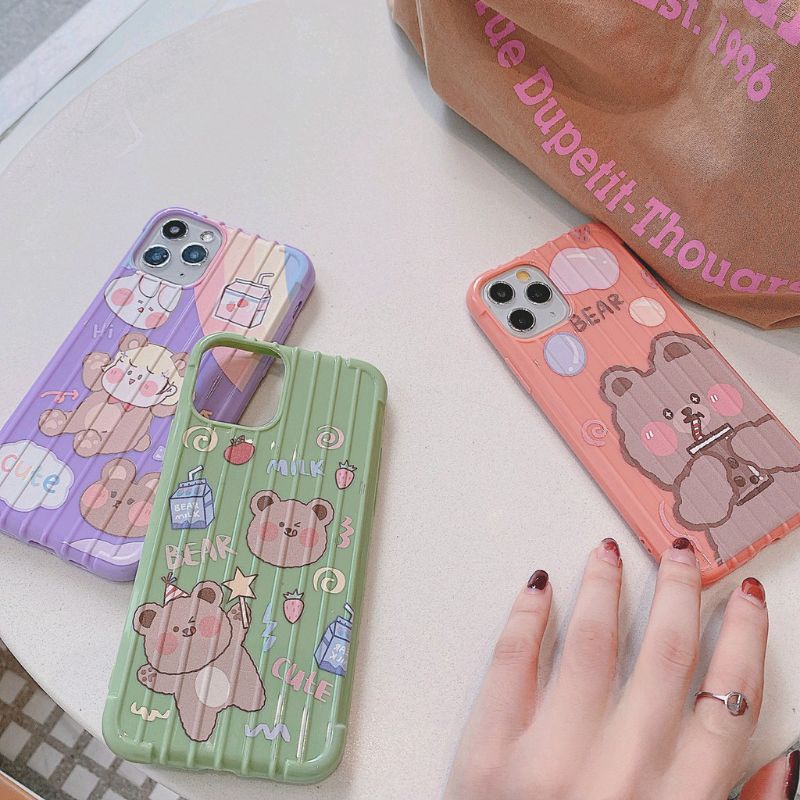 (READY) Soft Case Koper Motif 1 for Oppo A1K A3S A12E A7 A5S A12 A11K A5 A9 F11 2019 Realme C1 C2