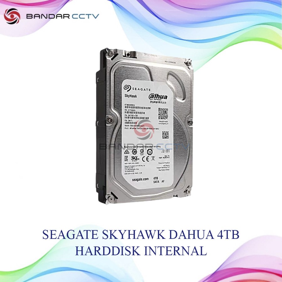 SEAGATE SKYHAWK 4TB HARDDISK INTERNAL 3.5&quot; GARANSI 3 TAHUN