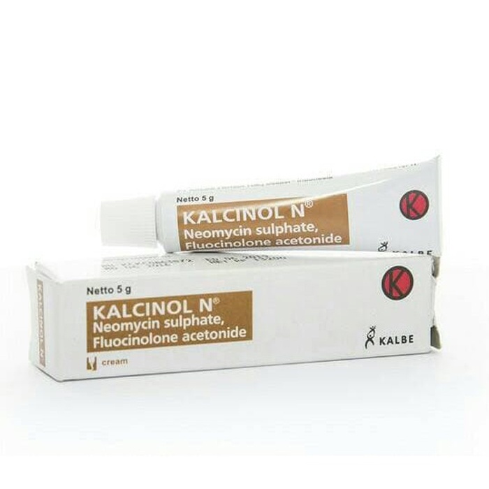 KALCINOL N CREAM 5GR / ANTI INFEKSI / PERADANGAN KULIT