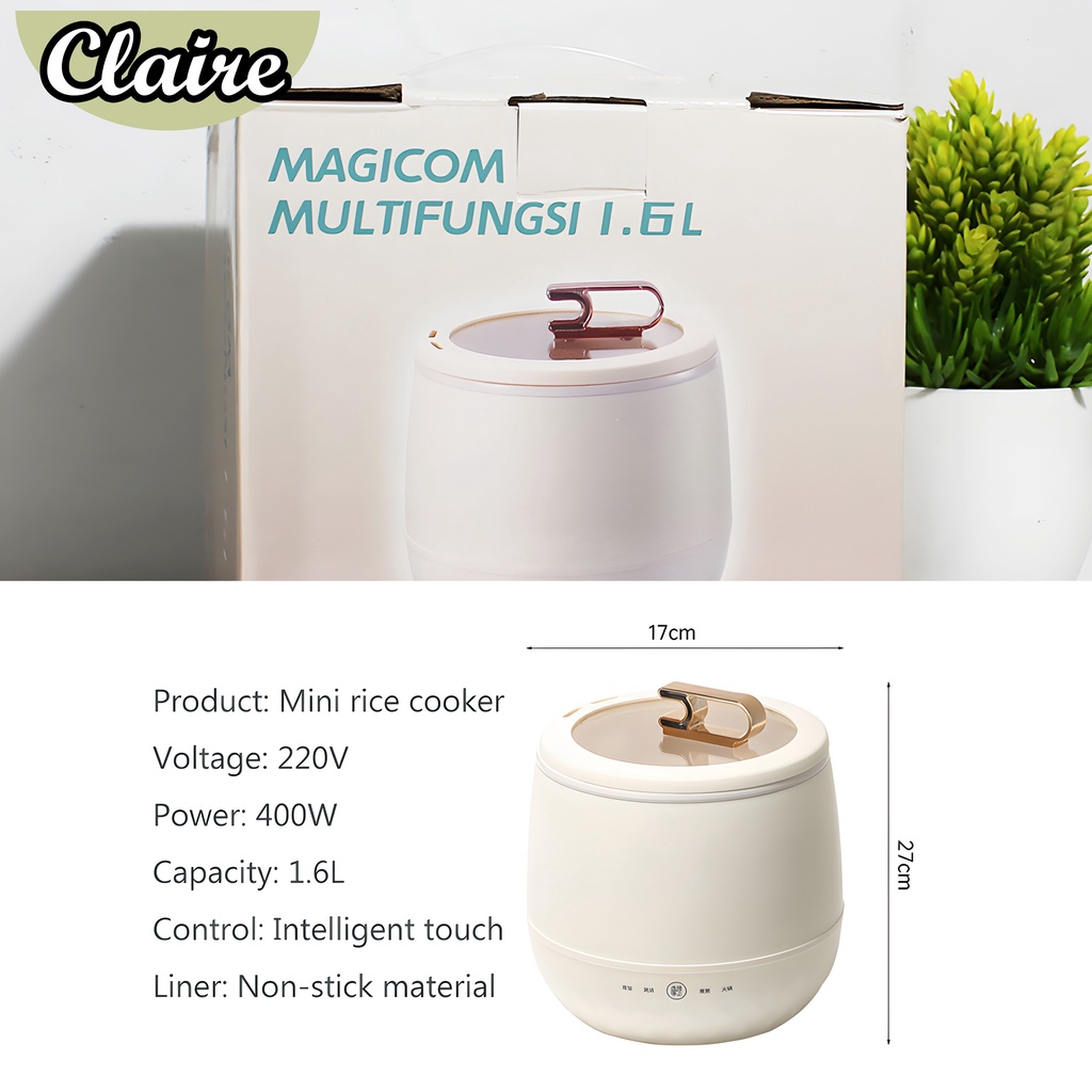 Magicom Multifungsi 1.6 Liter / Panci Elektrik Serbaguna / Rice Cooker Mini Portable