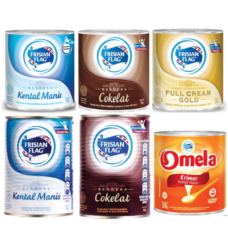 

(instant saja) FRISIAN FLAG Kental Manis Full Cream Gold putih coklat krimer omela