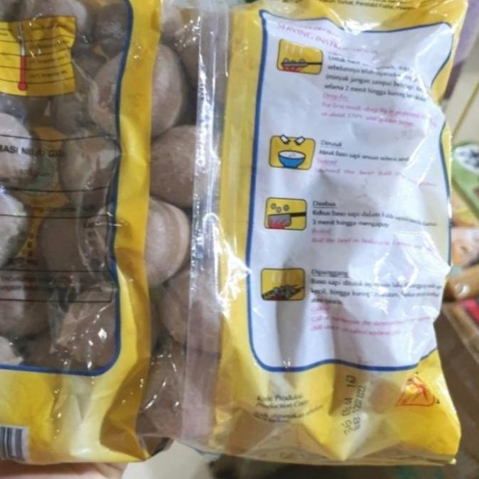 

☃ Bakso sapi essem kuning isi 50 ➾