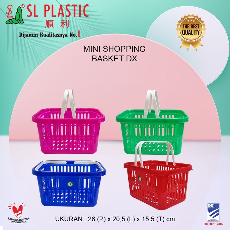 Keranjang Serbaguna Mini shopping basket SL Plastic