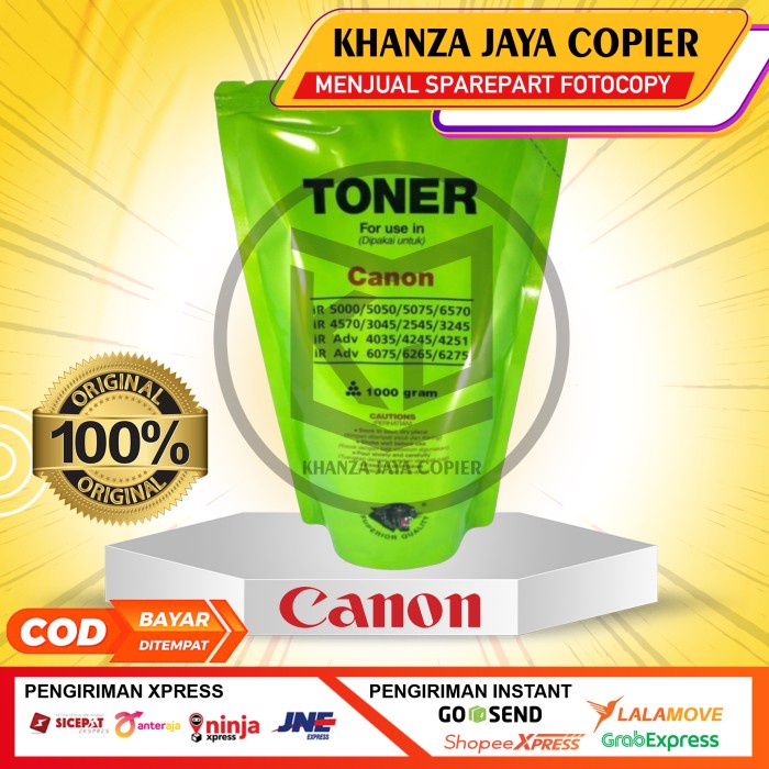 

[[JNT COD]] TONER BLACK PANTHER CANON IR 5000 / ADV 6075