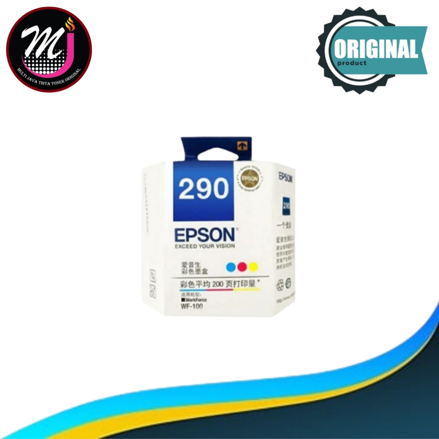 Tinta Epson 290 Colour for Printer Epson WorkForce WF - 100