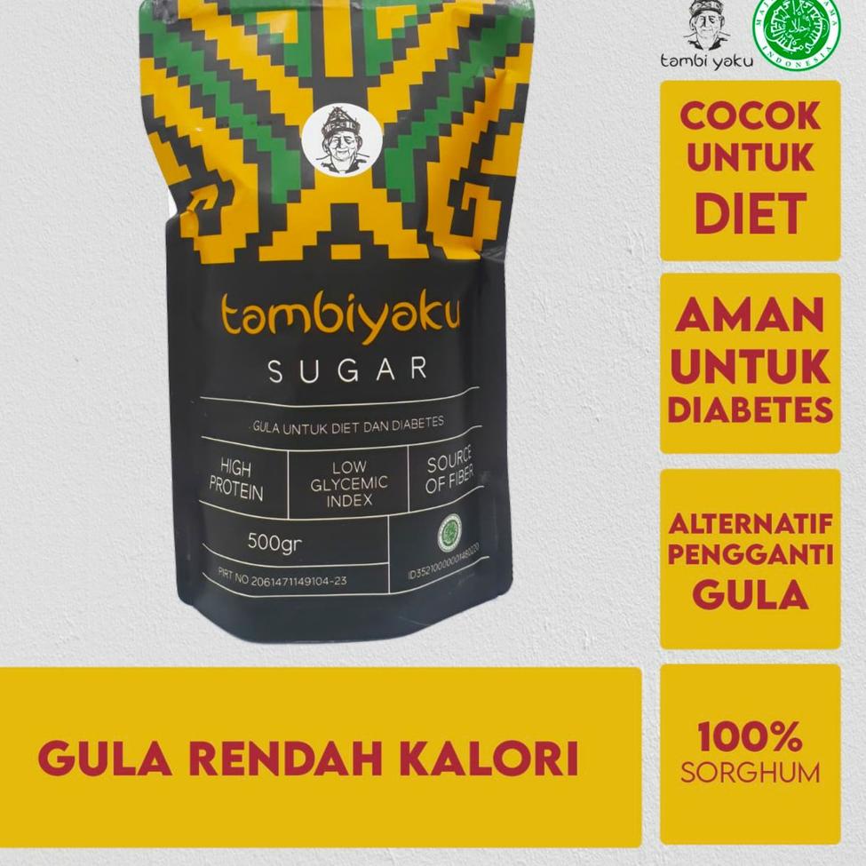 

[Miliki Juga] Tambiyaku Gula Rendah Kalori Gula Sorghum Tambiyaku 500Gr Untuk Diet Dan Diabetes 53