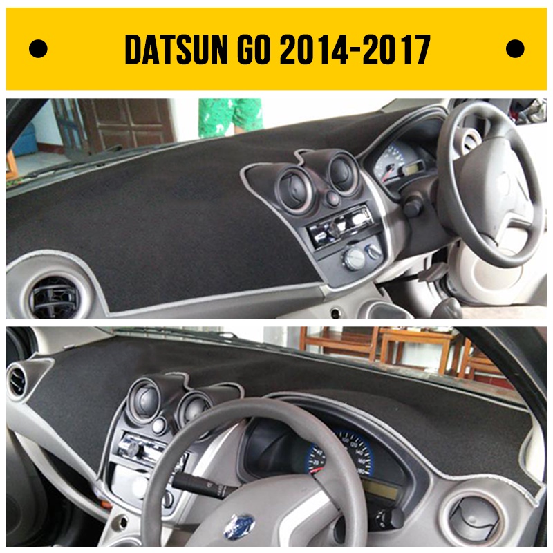 BELI 1 DAPAT 4 | Cover Dashboard Mobil DATSUN GO / GO PLUS PANCA 2014-2017 Pelindung Dasbor - Alas T