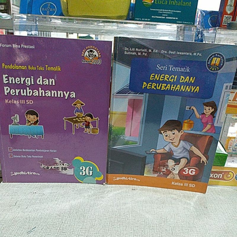 buku yudhistira seri tematik kelas 3 G (dapat 2buku)