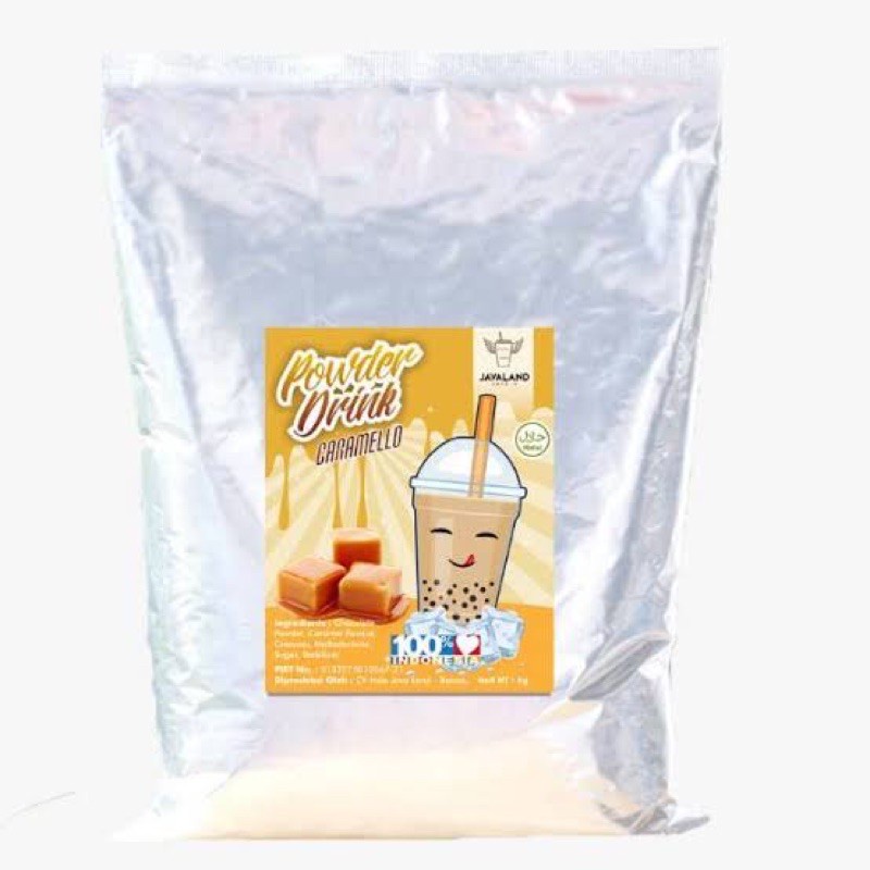 

✨NEW✨ -Powder Bubuk Minuman Javaland Caramel 1 kg- 1.1.23