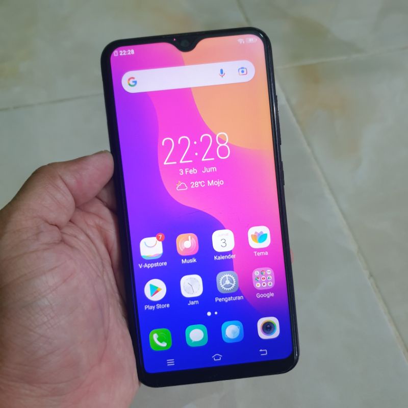 vivo y91 2/32 normal siap pakai