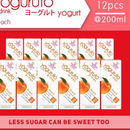 

ⅎ Yogurt Heavenly Blush Yoguruto Peach [12Px200ml] ♦