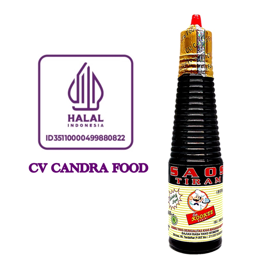 

Saos Tiram 150ml Cap Kookee Halal