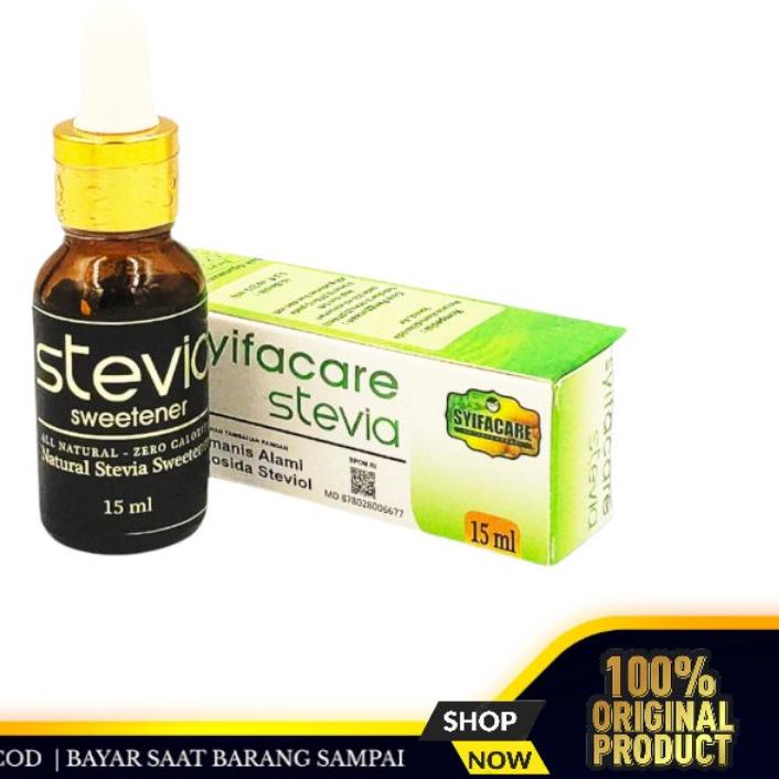 

✥ Gula Nol Kalori Stevia Cair | Syifa Care Asli ➹