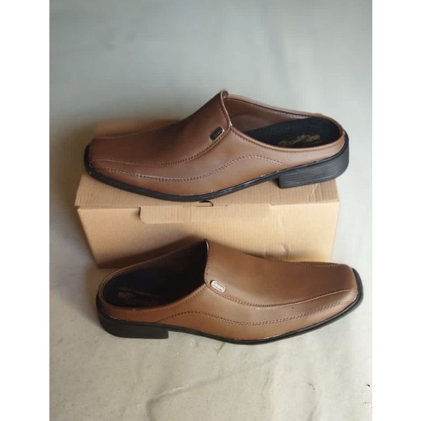 Sepatu pantofel selop pria sepatu sandal pria bustong sepatu slop pantovel cowok