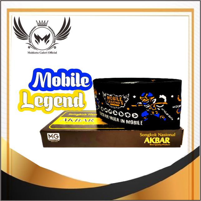 BANTING HARGA 2023 !! Peci Mobile Legend / Songkok Anak / Kopiah Karakter Hero