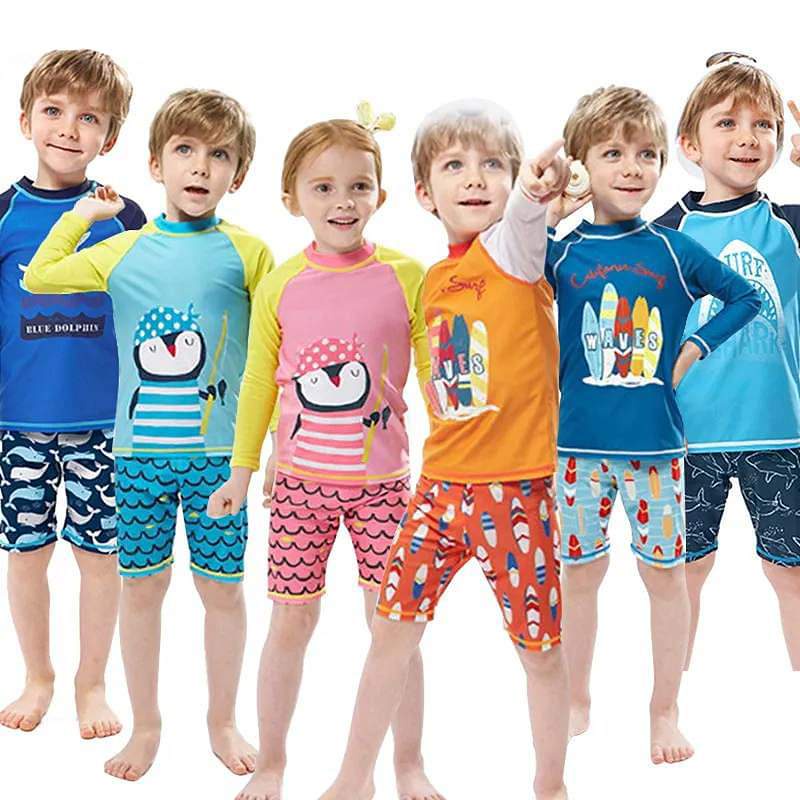 Setelan Baju Renang Anak Sea Animals