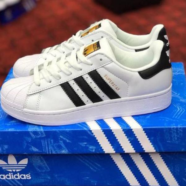 Viral SEPATU ADIDAS SUPERSTAR ORINAL DIJAHIT FREE BOX SNEAKERS PRIA WANITA