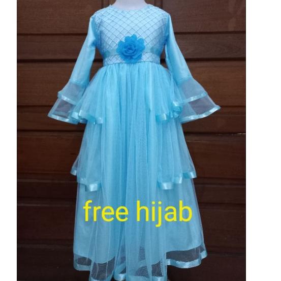➨ BAJU PESTA ANAK PEREMPUAN MUSLIMAH/BAJU PESTA ANAK PEREMPUAN/BAJU PESTA ANAK ✿