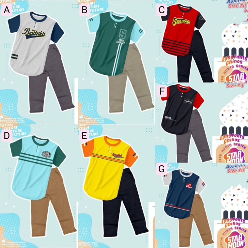 Set Muslim Kurta by Starmoon